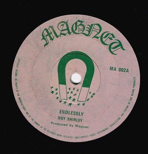 ROY SHIRLEY Endlessly Vinyl Record 7 Inch Magnet 1973
