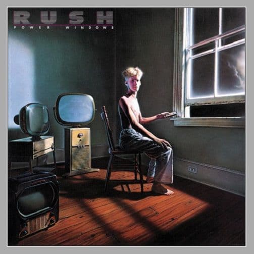 RUSH Power Windows Vinyl Record LP Vertigo 1985