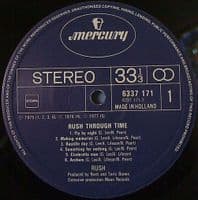 RUSH Rush Through Time Vinyl Record LP Mercury 1982