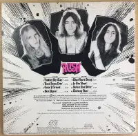 RUSH Rush Vinyl Record LP Canadian Anthem 1978 Blue Label ANR-1-1001