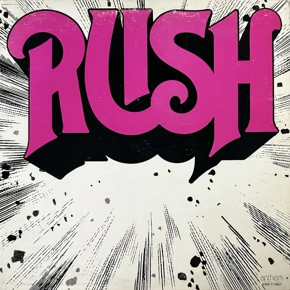 RUSH Rush Vinyl Record LP Canadian Anthem 1978 Blue Label ANR-1-1001