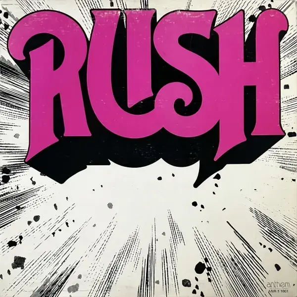 RUSH Rush Vinyl Record LP Canadian Anthem 1978 Blue Label ANR-1-1001