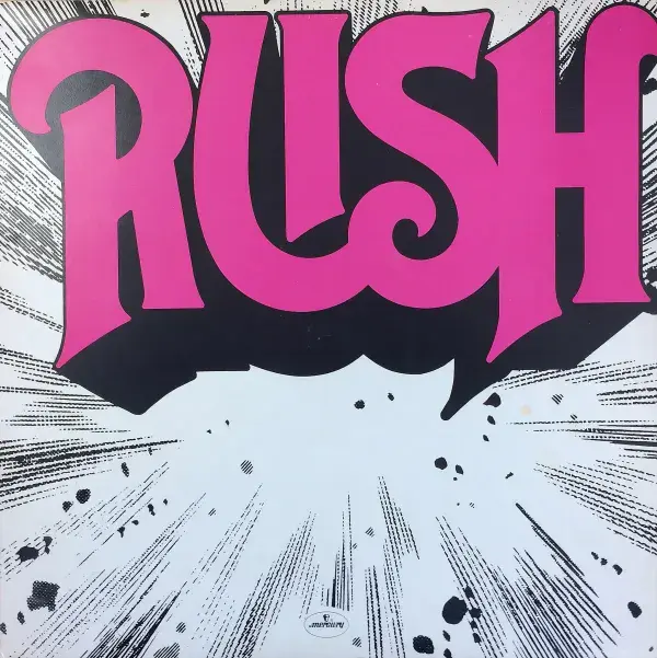 RUSH Rush Vinyl Record LP Mercury 1974 Original UK 1st Pressing Blue Silver Label 9100 011 1Y/1 2Y/1