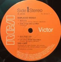 SAD CAFE Misplaced Ideals Vinyl Record LP RCA Victor 1978