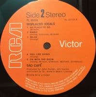 SAD CAFE Misplaced Ideals Vinyl Record LP RCA Victor 1978