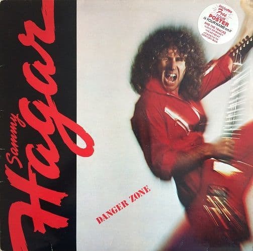 SAMMY HAGAR Danger Zone Vinyl Record LP Capitol 1980