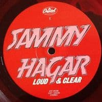 SAMMY HAGAR Loud & Clear Vinyl Record LP Capitol 1979 Red Vinyl