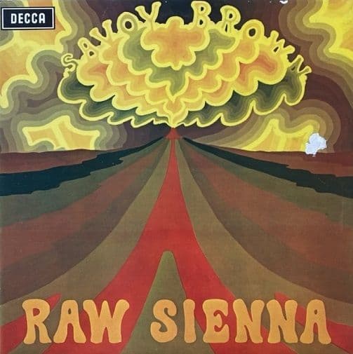 SAVOY BROWN Raw Sienna Vinyl Record LP Decca 1970