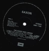 SAXON The Eagle Has Landed Vinyl Record LP EMI 1986
