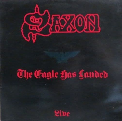 SAXON The Eagle Has Landed Vinyl Record LP EMI 1986