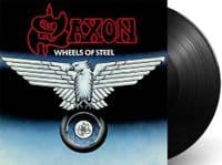 SAXON Wheels Of Steel Vinyl Record LP Carrere 1980