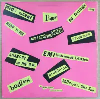 SEX PISTOLS Never Mind The Bollocks Vinyl Record LP Virgin 1977 Early Original UK Press Blue Label