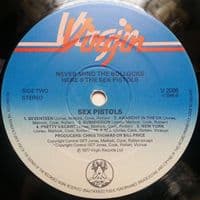 SEX PISTOLS Never Mind The Bollocks Vinyl Record LP Virgin 1977...