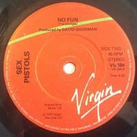 SEX PISTOLS Pretty Vacant Vinyl Record 7 Inch Virgin VS 184 Green/Red Label Design 45rpm Single Punk