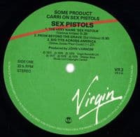 SEX PISTOLS Some Product - Carri On Sex Pistols Vinyl Record LP Virgin 1979