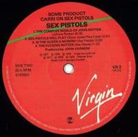 SEX PISTOLS Some Product - Carri On Sex Pistols Vinyl Record LP Virgin 1979