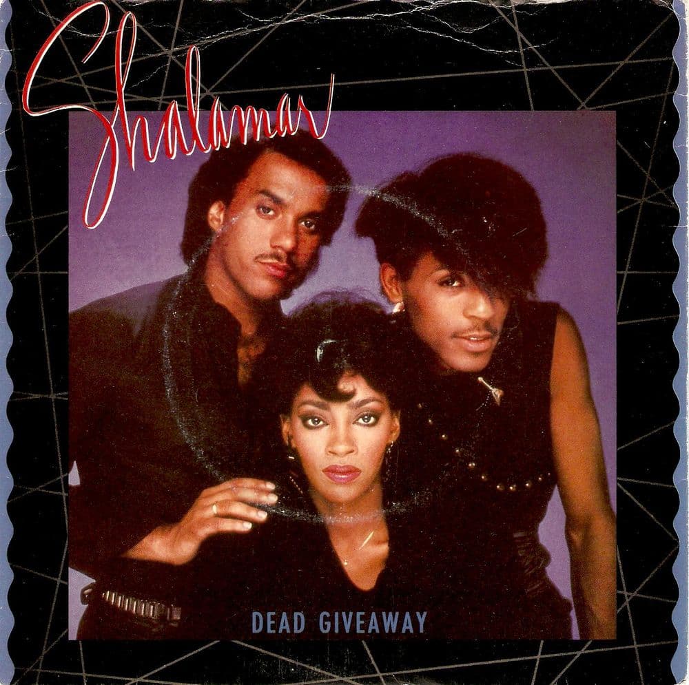 SHALAMAR Dead Giveaway Vinyl Record 7 Inch Solar 1983