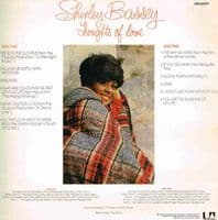 SHIRLEY BASSEY Thoughts Of Love Vinyl Record LP United Artists 1976 UK Compilation Album UAS 30011