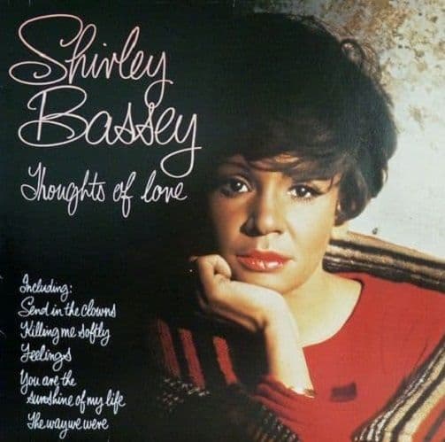 SHIRLEY BASSEY Thoughts Of Love Vinyl Record LP United Artists 1976 UK Compilation Album UAS 30011