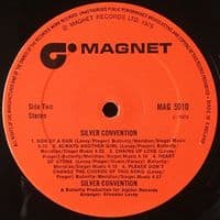 SILVER CONVENTION Silver Convention Vinyl Record LP Magnet