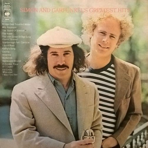 SIMON & GARFUNKEL Greatest Hits Vinyl Record LP CBS