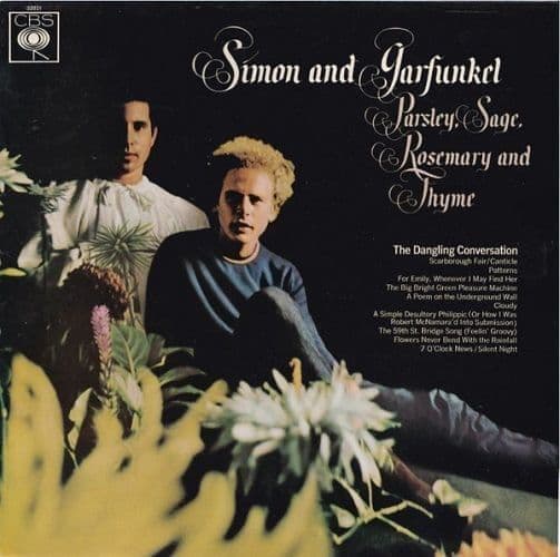 SIMON & GARFUNKEL Parsley, Sage, Rosemary And Thyme Vinyl Record LP CBS 1966