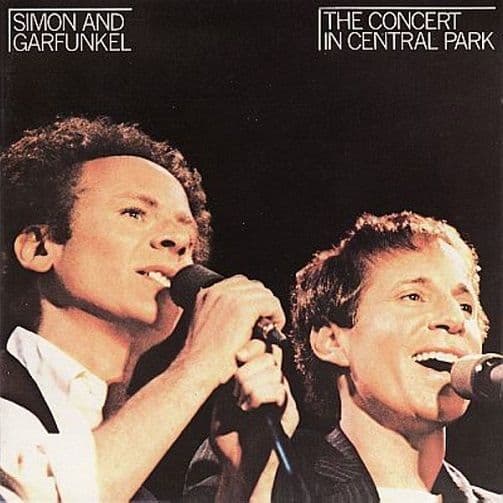 SIMON & GARFUNKEL The Concert In Central Park Vinyl Record LP Geffen 1982