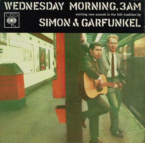 SIMON & GARFUNKEL Wednesday Morning 3 A M EP Vinyl Record 7 Inch
