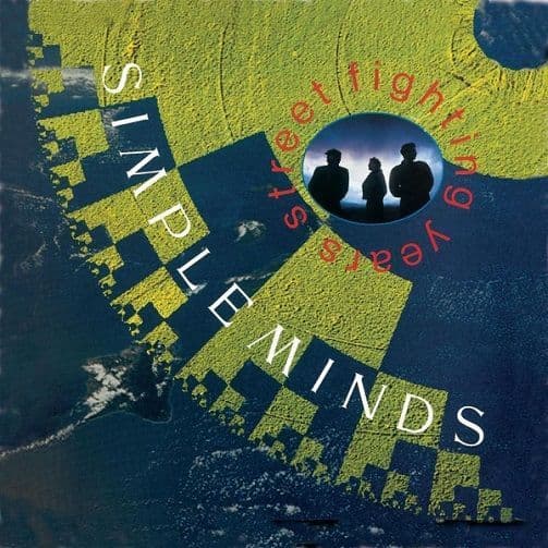 SIMPLE MINDS Street Fighting Years Vinyl Record LP Virgin 1989