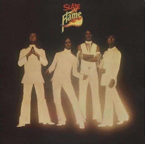 SLADE In Flame Vinyl Record LP Polydor 1974