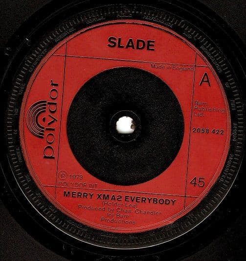 SLADE Merry Xmas Everybody Vinyl Record 7 Inch Polydor 1973