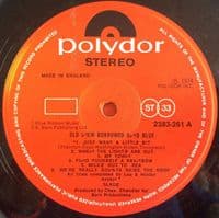 SLADE Old New Borrowed And Blue Vinyl Record LP Polydor 1974