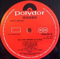 SLADE Old New Borrowed And Blue Vinyl Record LP Polydor 1974