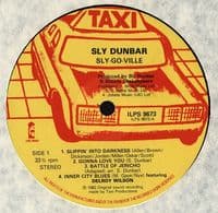 SLY DUNBAR Sly-Go-Ville Vinyl Record LP Taxi 1982