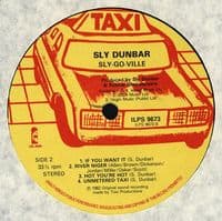 SLY DUNBAR Sly-Go-Ville Vinyl Record LP Taxi 1982