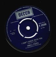 SMALL FACES My Mind's Eye Vinyl Record 7 Inch Decca 1966 Original UK Press KT F.12500 4-Prong Label