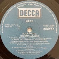 SMALL FACES Rock Roots Vinyl Record LP Decca 1976