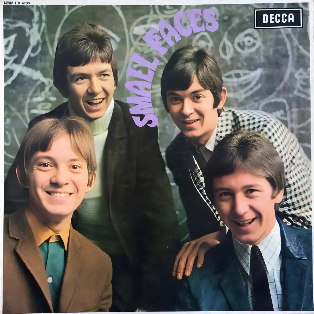 SMALL FACES Small Faces Vinyl Record LP Decca 1966 Original UK 1st Pressing Unboxed Red Silver Label