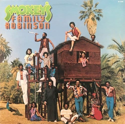 SMOKEY ROBINSON Smokey's Family Robinson Vinyl Record LP US Tamla 1976