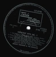 SMOKEY ROBINSON & THE MIRACLES Greatest Hits Vol. 2 Vinyl Record LP Tamla Motown 1973
