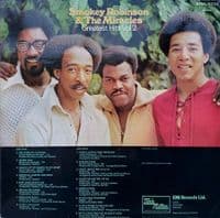 SMOKEY ROBINSON & THE MIRACLES Greatest Hits Vol. 2 Vinyl Record LP Tamla Motown 1973