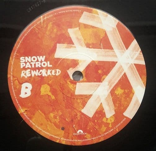 SNOW PATROL Reworked Vinyl Record LP Polydor 2019 Signed