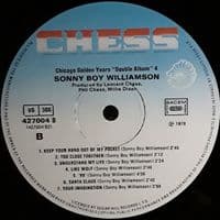 SONNY BOY WILLIAMSON Sonny Boy Williamson Vinyl Record LP French Chess 1980