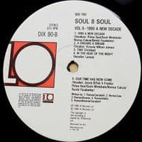 SOUL II SOUL Vol. II (1990 - A New Decade) Vinyl Record LP 10 1990