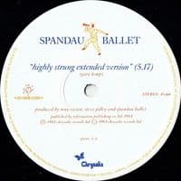 SPANDAU BALLET Highly Re-Strung Vinyl Record 12 Inch Chrysalis 1984
