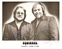 SQUIRREL Don't Go Breaking My Heart EP Vinyl Record 7 Inch Zero 1981 Signed