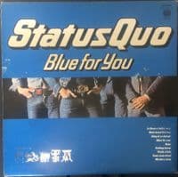 STATUS QUO Blue For You Vinyl Record LP Vertigo 1976