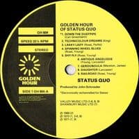 STATUS QUO Down The Dustpipe Vinyl Record LP Golden Hour 1975