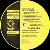STATUS QUO Down The Dustpipe Vinyl Record LP Golden Hour 1975
