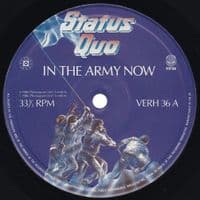 STATUS QUO In The Army Now Vinyl Record LP Vertigo 1986